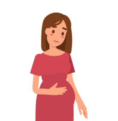 symptom icons fetal movements stop or slow
